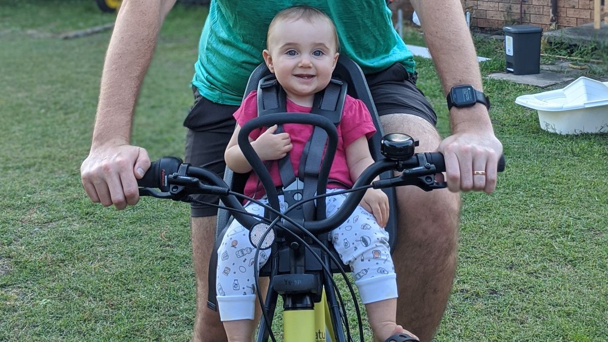 Hazel's First Bike Ride